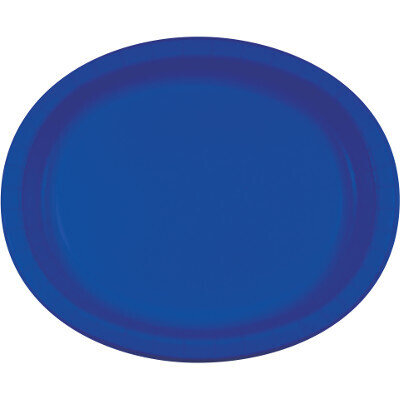 Cobalt Oval Platter