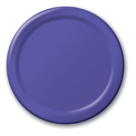 Purple 8.75 inch plate
