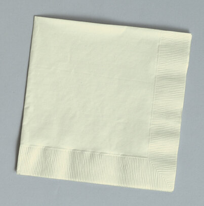 Ivory luncheon napkin 3 ply