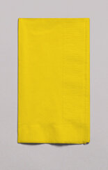 School Bus Yellow 1/8 fold dinner napkin 2 ply 100ct