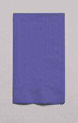 Purple 1/8 fold dinner napkin 2 ply 100ct