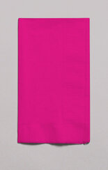 Hot Magenta 1/8 fold dinner napkin 2 ply 100ct.
