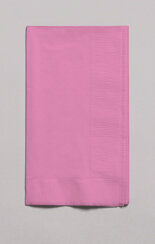 Candy Pink 1/8 fold dinner napkin 2 ply