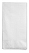 White guest towel