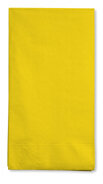 School Bus Yellow guest towel