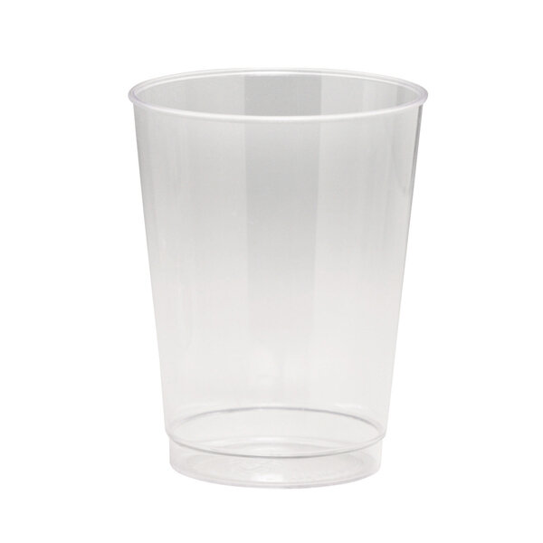 Fluted Tumbler, 12 oz Clear-DS