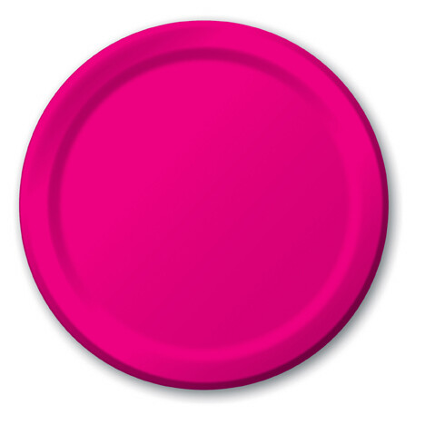 Hot Magenta 6.75 inch plate