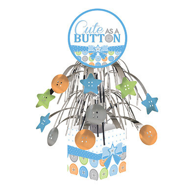 Cute as a Button Boy Mini Cascade Centerpiece