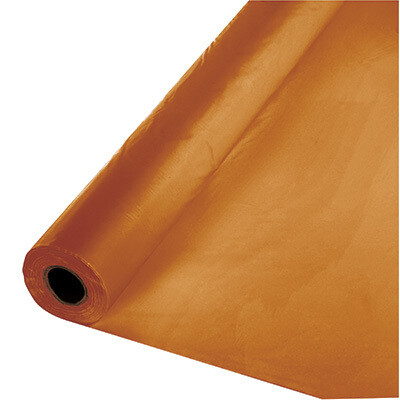 Pumpkin Spice 100 foot tablecover roll