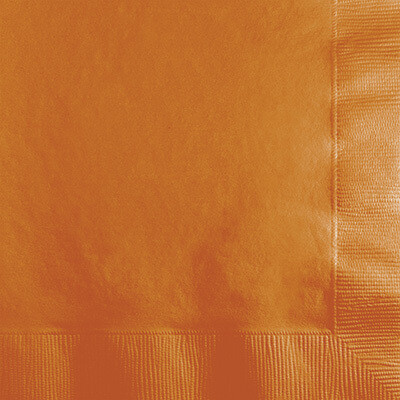 Pumpkin Spice  beverage napkin 2 ply