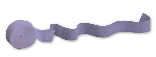 Luscious Lavender 81ft crepe streamer