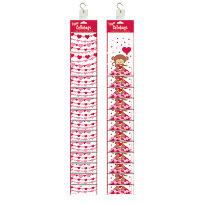 Valentine Treat Bags Zipper
