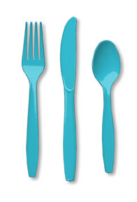 Bermuda Blue premium assorted cutlery