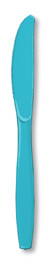Bermuda Blue premium plastic knives