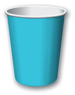 Bermuda Blue 9 ounce hot/cold cup