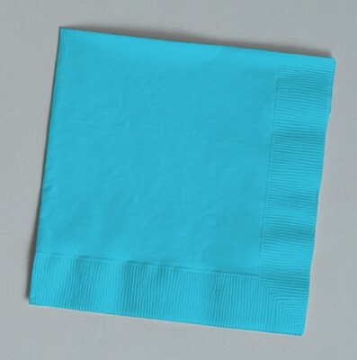 Bermuda Blue 1/4 fold dinner 3ply napkin
