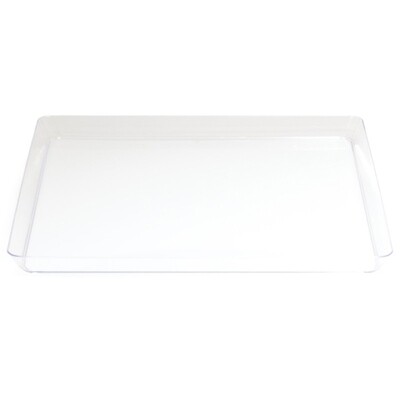 Clear 11.5" Square Tray-DS