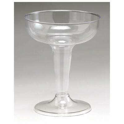 Champagne Glasses, 4 oz Clear-DS