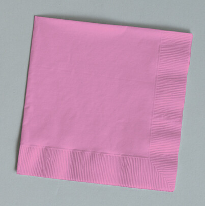 Candy Pink  beverage napkin 2 ply