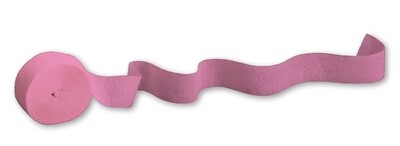 Candy Pink 81ft crepe streamer