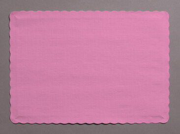 Candy Pink placemat 9.5" X 13.375"