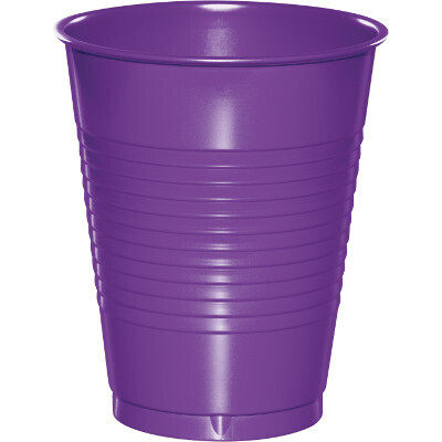 Amethyst 16 oz plastic cup