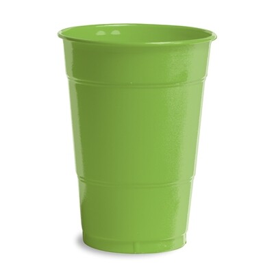 Fresh Lime 16 oz plastic cup