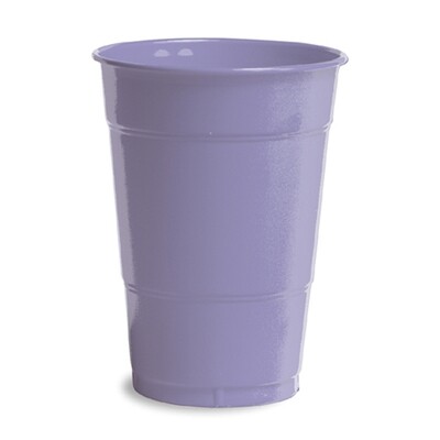Luscious Lavender 16 oz plastic cup