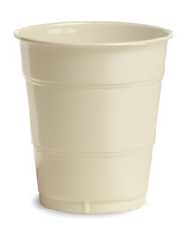 Ivory 16 oz plastic cup