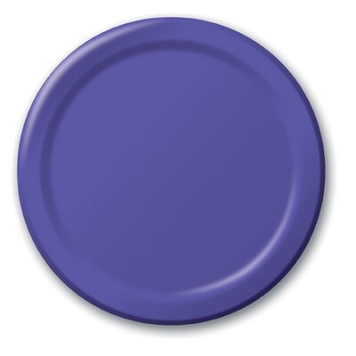 Purple 8.75 inch plate