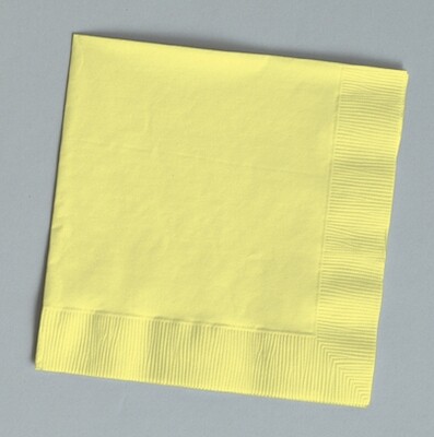 Mimosa 1/4 fold dinner napkin 3 ply