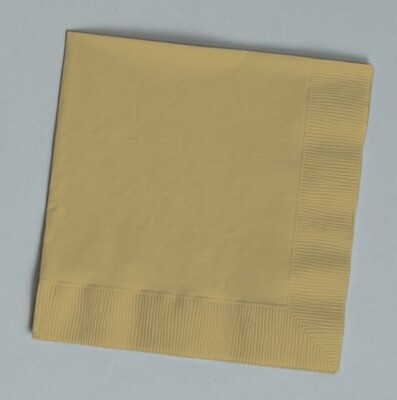 Glittering Gold 1/4 fold dinner napkin 3 ply