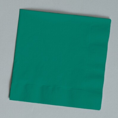 Hunter Green 1/4 fold dinner napkin 3 ply