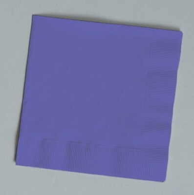 Purple luncheon napkin 3 ply