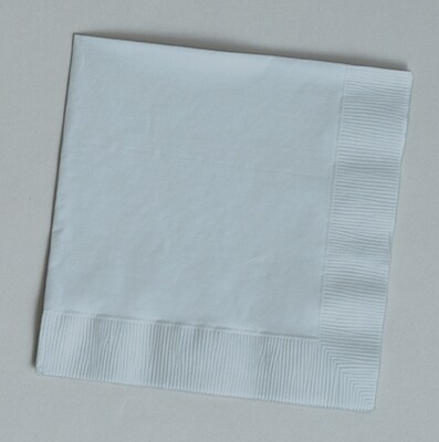 Shimmering Silver luncheon napkin 3 ply