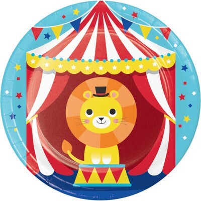 Circus Party 6.75" Plates