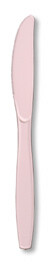 Classic Pink premium plastic knife