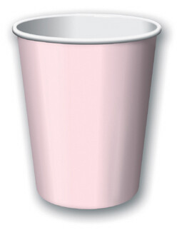 Classic Pink 9 ounce hot/cold cup