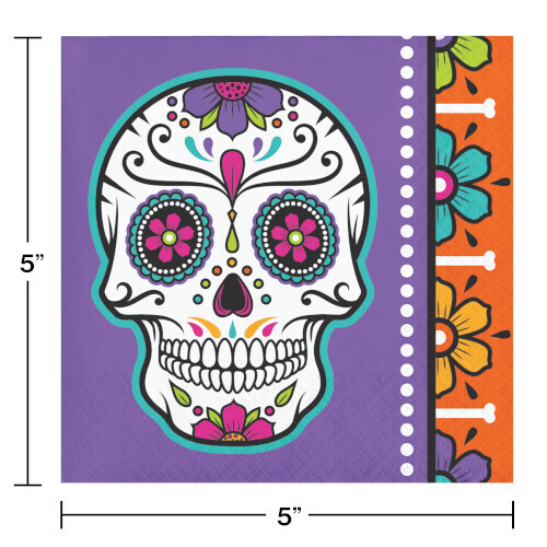 Day of the Dead Beverage Napkins