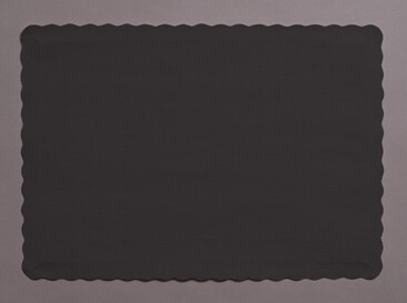 Black Velvet placemat 9.5" X 13.375"