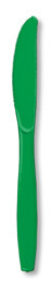Emerald Green premium plastic knife