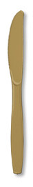 Glittering Gold premium plastic knife