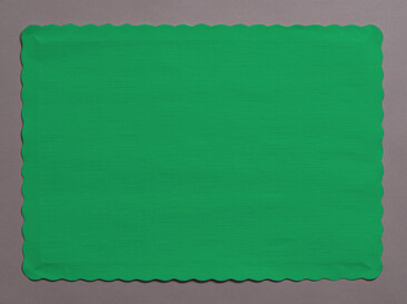Emerald Green placemat 9.5" X 13.375"