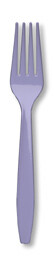 Luscious Lavender premium plastic fork