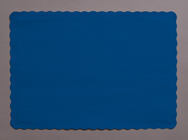 Navy placemat 9.5" X 13.375"