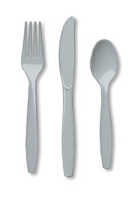 Shimmering Silver premium assorted cutlery