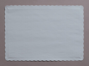 Shimmering Silver placemat 9.5