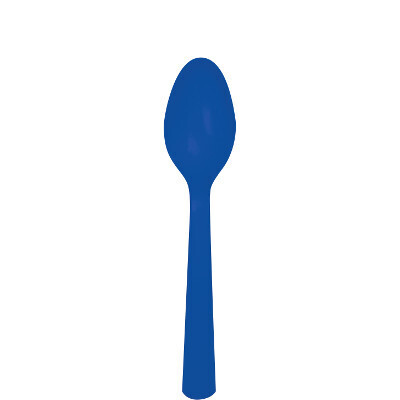 Cobalt premium plastic spoon