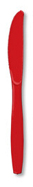 Classic Red premium plastic knife