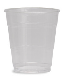 Clear 12 oz plastic cup